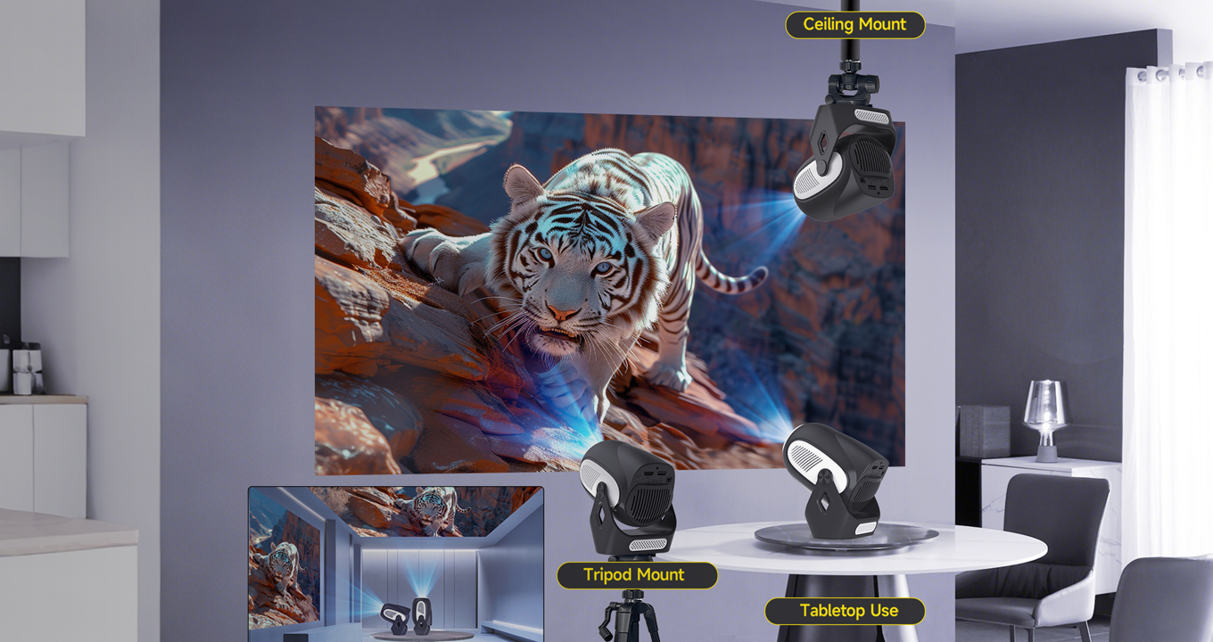 Watch Anywhere at Any Angle