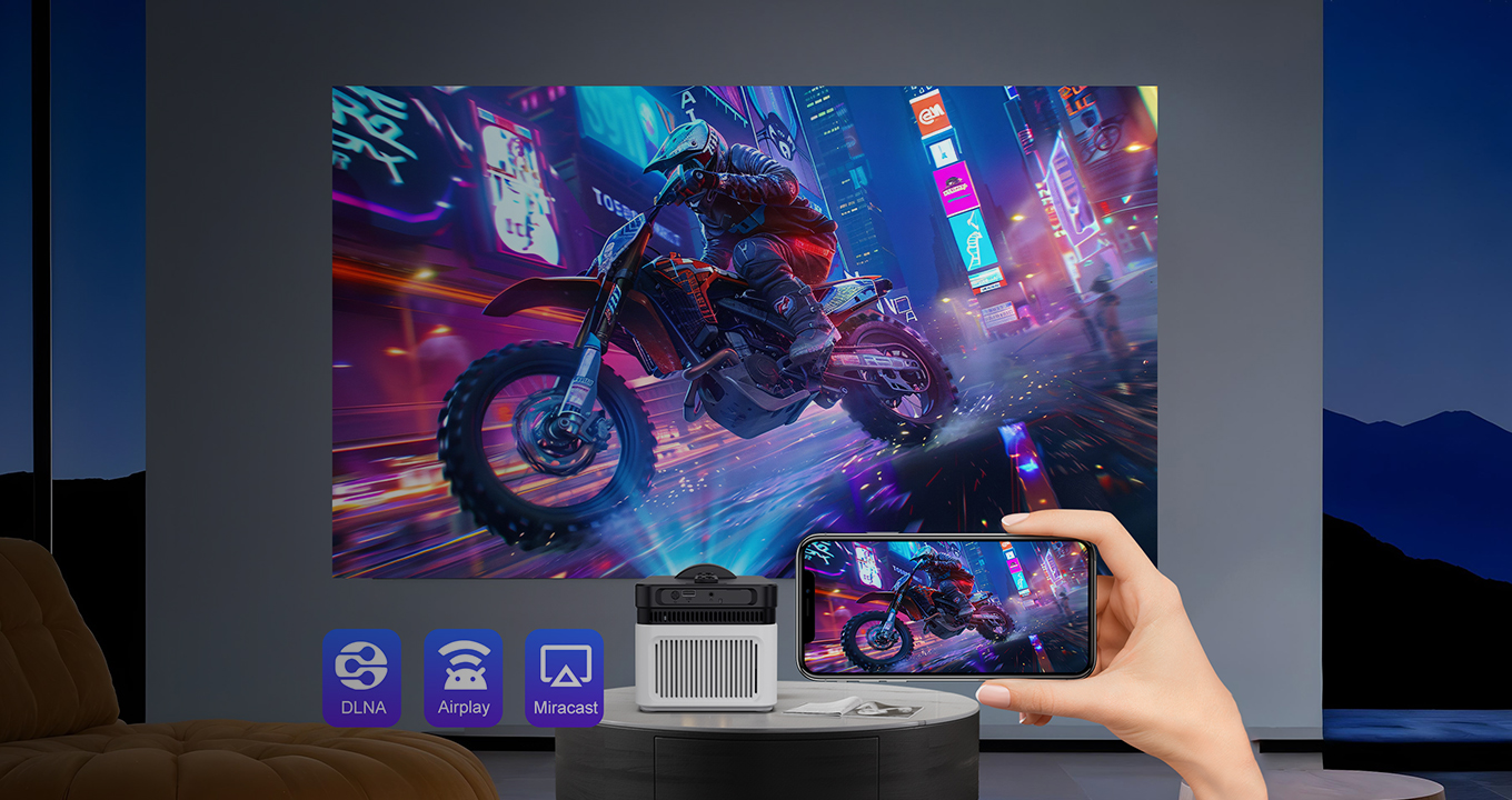 Screen Sharing to Giant Screen