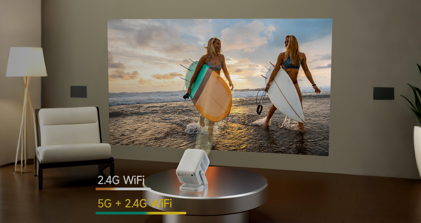 5G+ 2.4G Dual band WiFi 6