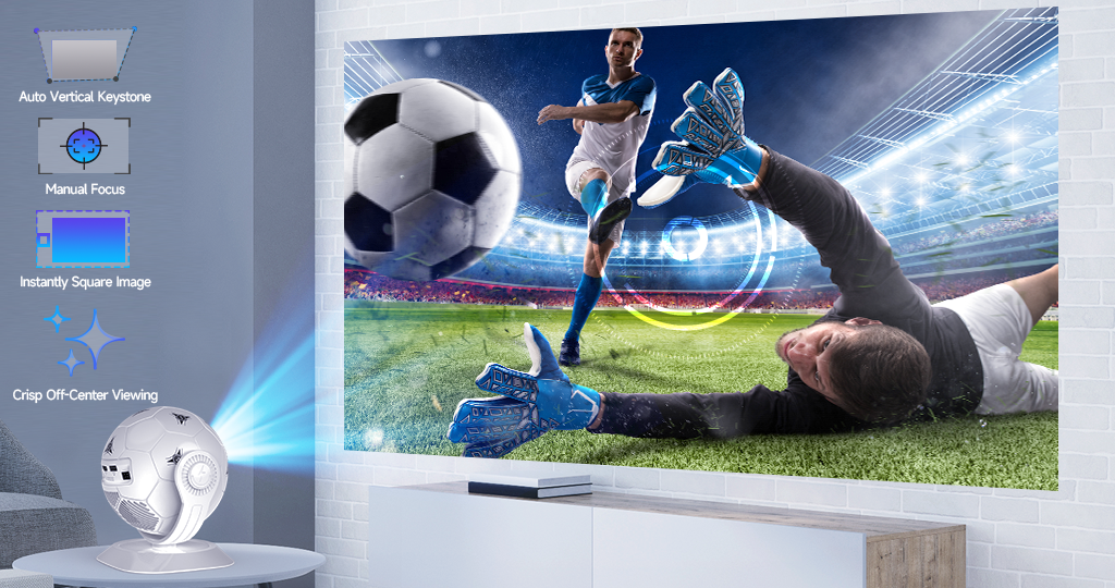 Instant Setup. Perfect Picture. Anywhere.